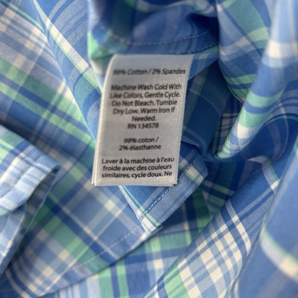 Vineyard Vines Mens M Medium Button-Down Classic Fit Plaid Tucker Fit Shirt - Picture 8 of 16